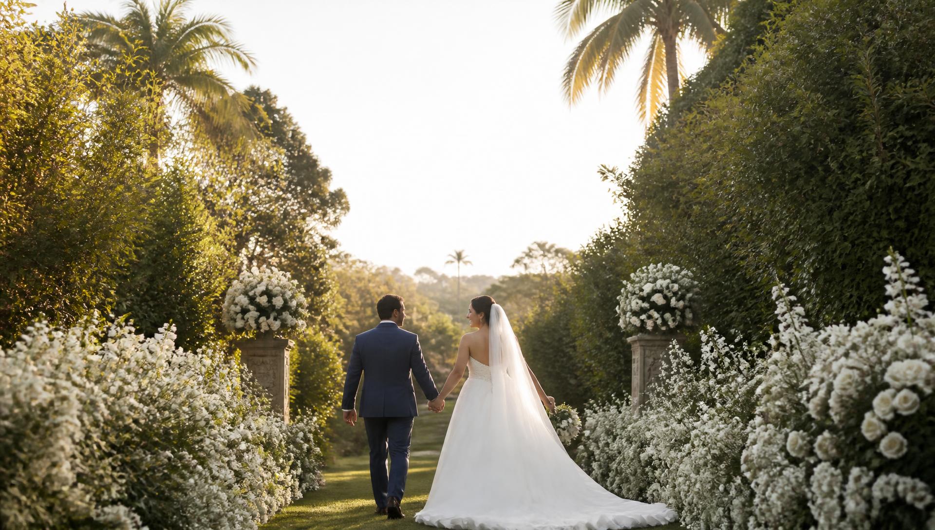 Casamento ao ar livre